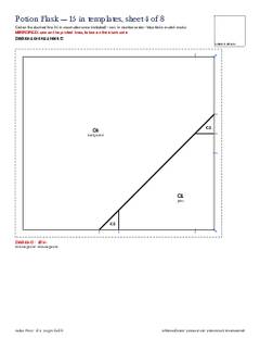 Page 15 of the Potion Flask Quilt Block Pattern PDF