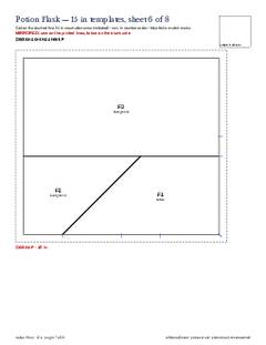 Page 17 of the Potion Flask Quilt Block Pattern PDF