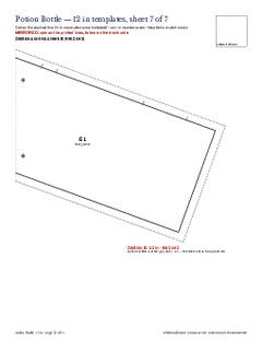 Page 23 of the Potion Bottle Quilt Block Pattern PDF
