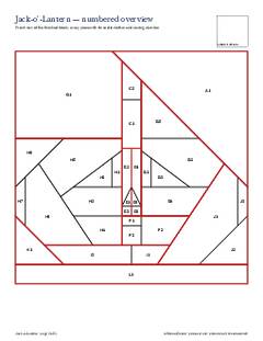 Page 3 of the Jack-o'-Lantern Quilt Block Pattern PDF