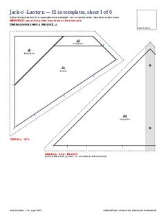 Page 6 of the Jack-o'-Lantern Quilt Block Pattern PDF