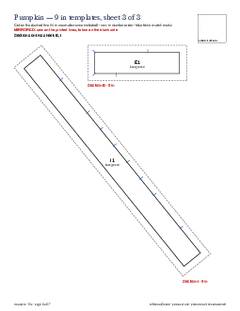 Page 12 of the Pumpkin Patch Table Runner Pattern PDF