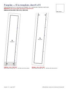 Page 19 of the Pumpkin Patch Table Runner Pattern PDF