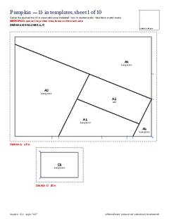 Page 21 of the Pumpkin Patch Table Runner Pattern PDF
