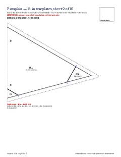 Page 29 of the Pumpkin Patch Table Runner Pattern PDF