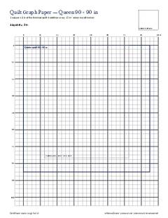Page 6 of the Quilt Graph Paper PDF