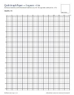 Page 11 of the Quilt Graph Paper PDF