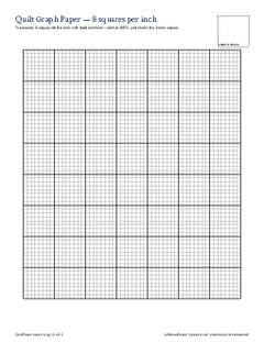 Page 13 of the Quilt Graph Paper PDF