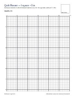 Page 8 of the Quilt Planner PDF