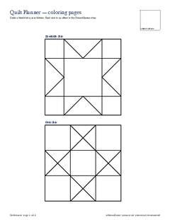 Page 11 of the Quilt Planner PDF