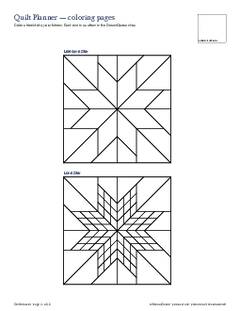 Page 14 of the Quilt Planner PDF