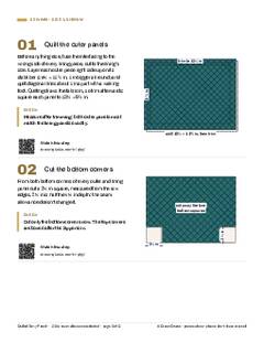 Page 8 of the Quilted Boxy Pouch Sewing Pattern PDF