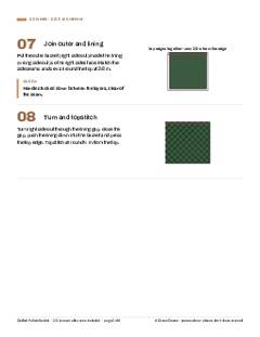 Page 8 of the Quilted Fabric Basket Sewing Pattern PDF