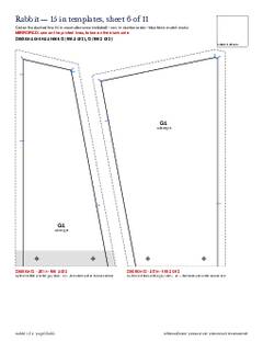 Page 25 of the Rabbit Quilt Block Pattern PDF