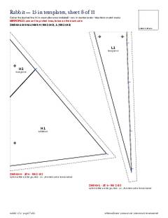 Page 27 of the Rabbit Quilt Block Pattern PDF