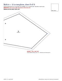 Page 28 of the Rabbit Quilt Block Pattern PDF