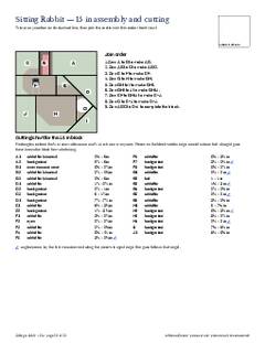 Page 20 of the Sitting Rabbit Quilt Block Pattern PDF