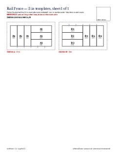 Page 6 of the Rail Fence Quilt Block Pattern PDF