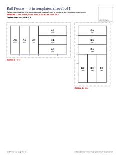 Page 8 of the Rail Fence Quilt Block Pattern PDF