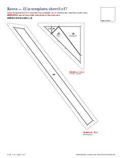Page 11 of the Raven Quilt Block Pattern PDF