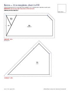 Page 18 of the Raven Quilt Block Pattern PDF