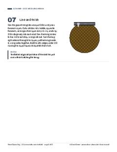 Page 8 of the Round Zipper Bag Sewing Pattern PDF