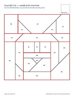 Page 3 of the Scaredy Cat Quilt Block Pattern PDF