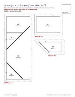 Page 6 of the Scaredy Cat Quilt Block Pattern PDF