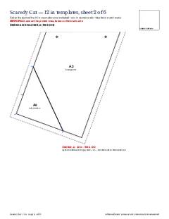 Page 11 of the Scaredy Cat Quilt Block Pattern PDF
