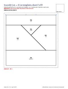 Page 23 of the Scaredy Cat Quilt Block Pattern PDF
