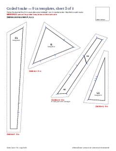 Page 8 of the Coiled Snake Quilt Block Pattern PDF