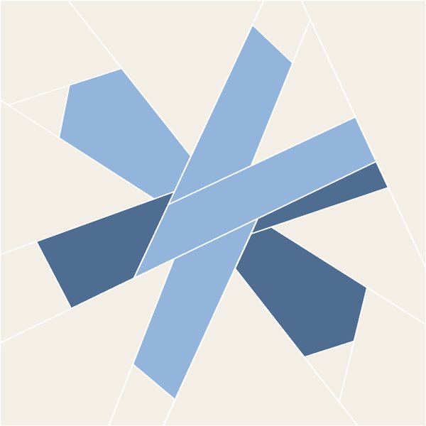 Crossed Snowflake