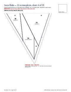 Page 16 of the Snowflake Quilt Block Pattern PDF