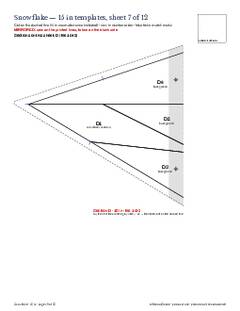 Page 19 of the Snowflake Quilt Block Pattern PDF