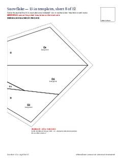 Page 20 of the Snowflake Quilt Block Pattern PDF