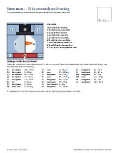 Page 23 of the Snowman Quilt Block Pattern PDF