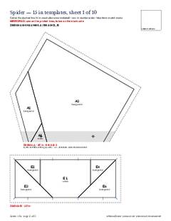 Page 12 of the Spider Quilt Block Pattern PDF