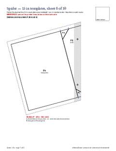 Page 17 of the Spider Quilt Block Pattern PDF