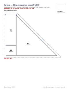Page 20 of the Spider Quilt Block Pattern PDF