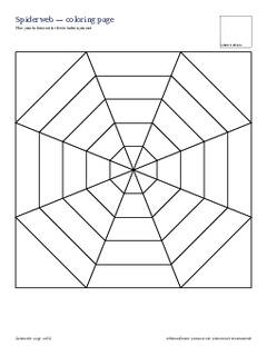 Page 4 of the Spiderweb Quilt Block Pattern PDF