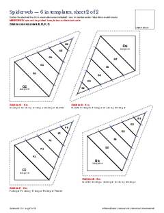 Page 7 of the Spiderweb Quilt Block Pattern PDF