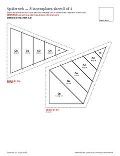 Page 10 of the Spiderweb Quilt Block Pattern PDF