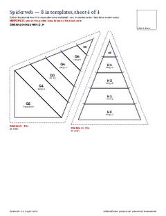 Page 12 of the Spiderweb Quilt Block Pattern PDF