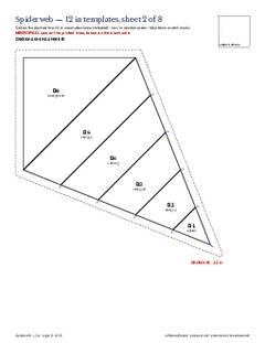 Page 21 of the Spiderweb Quilt Block Pattern PDF
