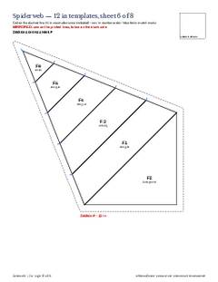 Page 25 of the Spiderweb Quilt Block Pattern PDF