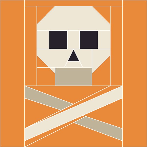 Skull and Crossbones block