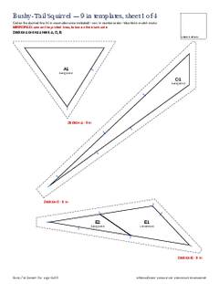 Page 6 of the Bushy-Tail Squirrel Quilt Block Pattern PDF
