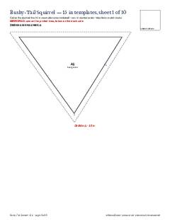 Page 19 of the Bushy-Tail Squirrel Quilt Block Pattern PDF