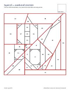Page 3 of the Squirrel Quilt Block Pattern PDF