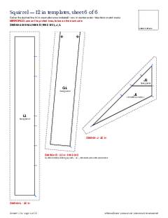Page 11 of the Squirrel Quilt Block Pattern PDF